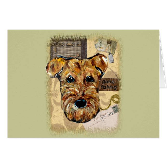 AIRDALE TERRIER (Devant horizontal)
