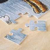 Aire-Balloon Airedale Terrier Legpuzzel (Zijkant)