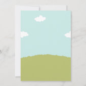 Aire De Jeux Anniversaire Fête Invitation Dans Le  (Dos)