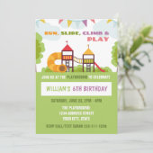 Aire de jeux Invitation d'anniversaire, Park Party (Debout devant)