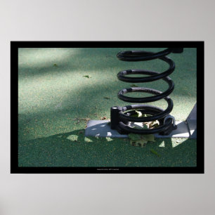 Aire de jeux pour enfants 16 Poster de printemps m