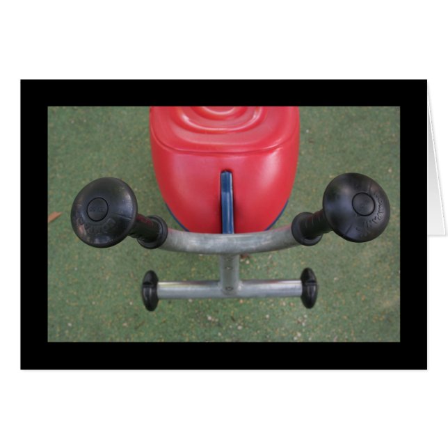 Aire de jeux pour enfants 22 Red Teeter-totter Car (Devant horizontal)