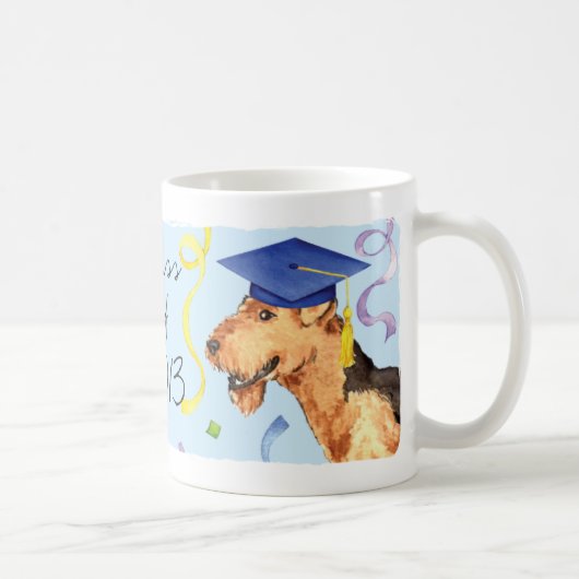 Airedale Afstuderen Koffiemok (Rechts)