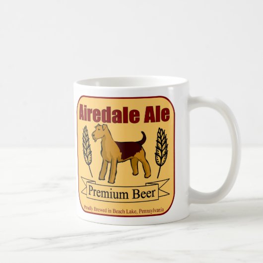 Airedale Ale Coffee Mok (Rechts)