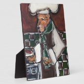 Airedale Chef Fotoplaat (Zijkant)