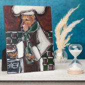 Airedale Chef Fotoplaat (Zijkant)