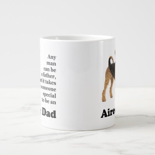 Airedale Dad Jumbo Mug (Devant)
