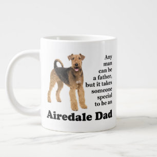 Airedale Dad Jumbo Mug