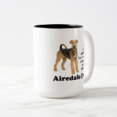 Airedale Dad Mug (Devant droit)