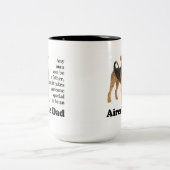 Airedale Dad Mug (Centre)