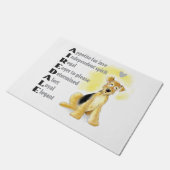 Airedale deurmat (Schuin)