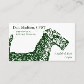 Airedale Dog Business Visitekaartje (Voorkant)