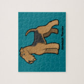 airedale doodsbanker legpuzzel (Verticaal)