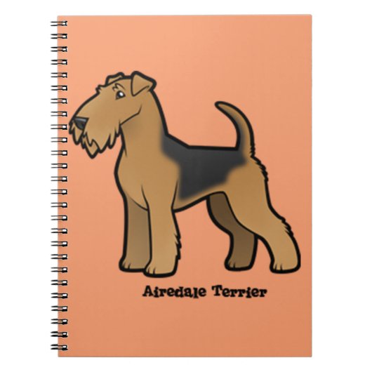 airedale doodsbanker notitieboek (Voorkant)