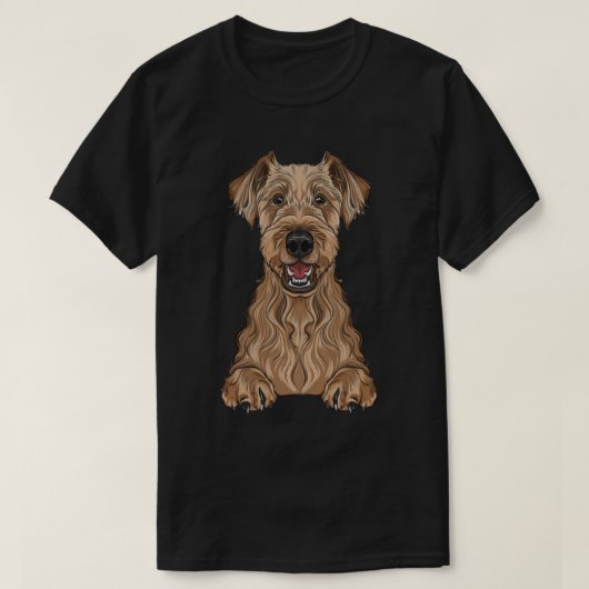 airedale doodsbanker t-shirt (Design voorkant)