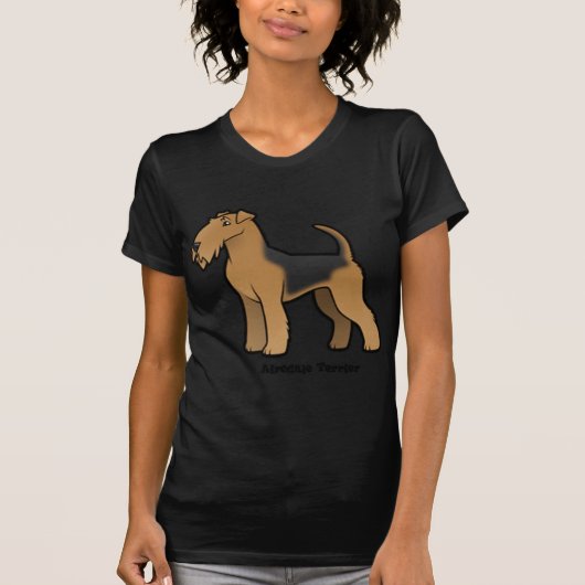 airedale doodsbanker t-shirt (Voorkant)
