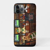 AIREDALE- EN FRIENDS-Poster Case-Mate iPhone Case (Achterkant)