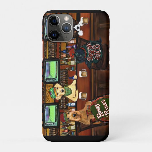 AIREDALE- EN FRIENDS-Poster Case-Mate iPhone Case (Achterkant)