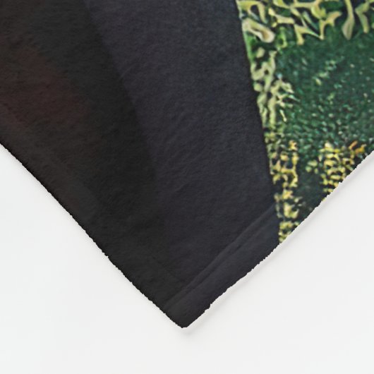 airedale hond op St. Patrick's Day Fleece Deken (Hoek)