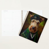 airedale hond op St. Patrick's Day Planner (Display)