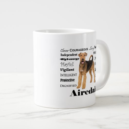 Airedale Jumbo Mok (Voorkant rechts)