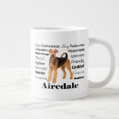 Airedale Jumbo Mug (Droite)