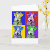 Airedale Kaart (Gele Bloem)