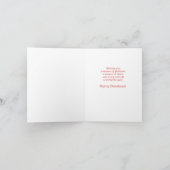 Airedale Kerstmis Feestdagen Kaart (Binnen)