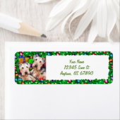 Airedale Kerstmis Open Now Labels (Insitu)