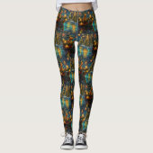 Airedale kerstvakantie leggings (Voorkant)