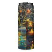 Airedale kerstvakantie thermosbeker (Achterkant)