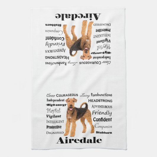 Airedale Kitchen Towel Theedoek (Verticaal)