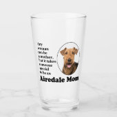 Airedale Mam Glass Tumbler (Voorkant)