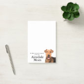 Airedale mam Post It Notes (Kantoor)