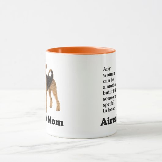 Airedale Maman Mug (Centre)