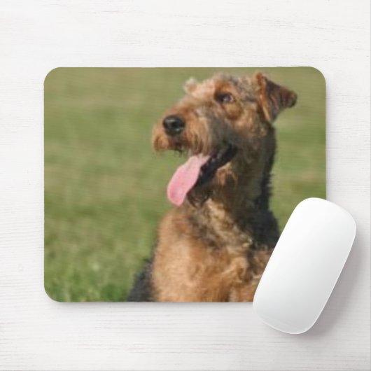 Airedale Mousepad Muismat (Met muis)
