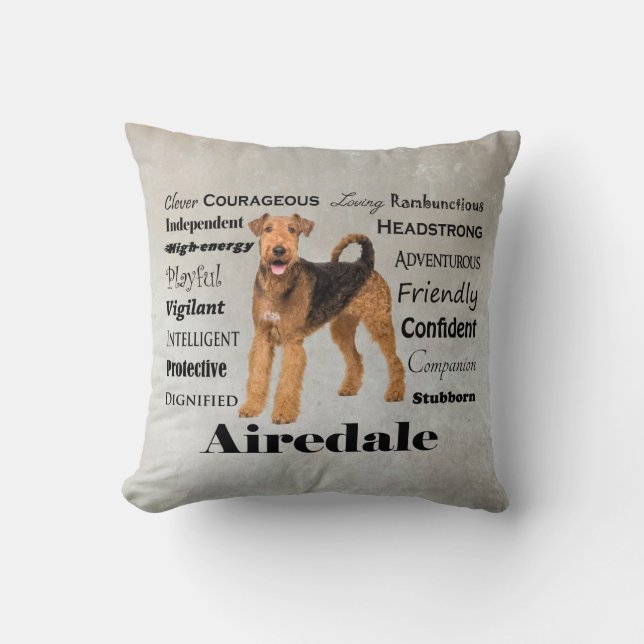 Airedale Pillow Kussen (Voorkant)
