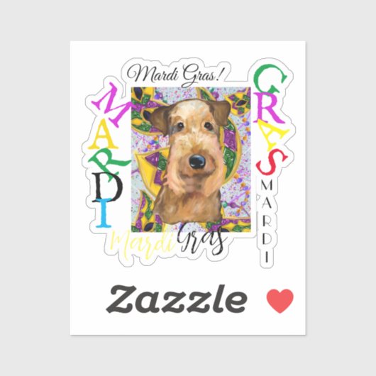 AIREDALE STICKER (Vel)