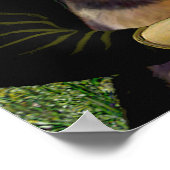 Airedale Terrier (#1) & Mona Lisa Poster (Hoek)