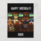 AIREDALE TERRIER & AMIS Carte postale (Devant)