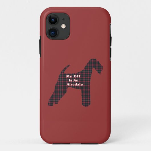 Airedale Terrier BFF Case-Mate iPhone Case (Achterkant)