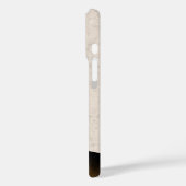 Airedale Terrier Bingley Terrier Hond Hoofd op Bei Case-Mate iPhone Case (Achterkant / Links)