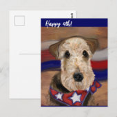 AIREDALE TERRIËR BRIEFKAART (Voorkant / Achterkant)