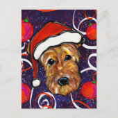 AIREDALE TERRIER BRIEFKAART (Voorkant)