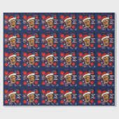 AIREDALE TERRIER CADEAUPAPIER (Vlak)