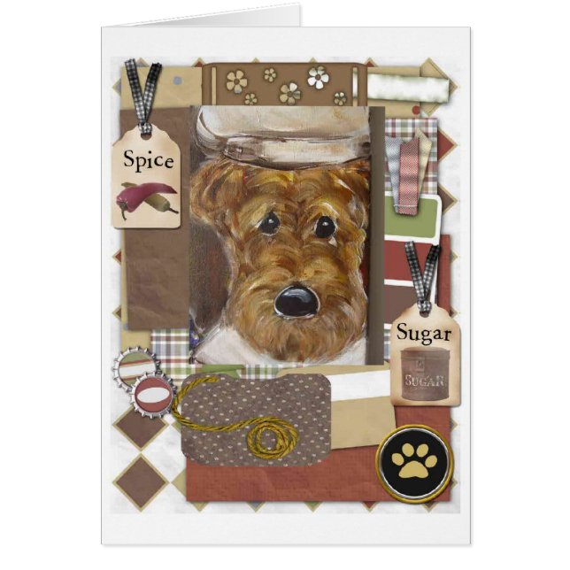 Airedale Terrier Chef (Voorkant)