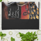 Airedale Terrier Chef     Theedoek (Gevouwen)