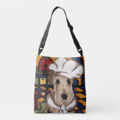 AIREDALE TERRIER CROSSBODY TAS (Achterkant)