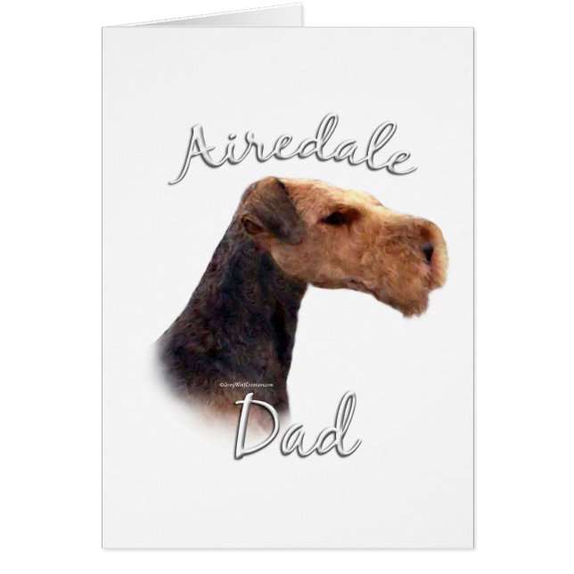 Airedale Terrier Dad 2 (Voorkant)