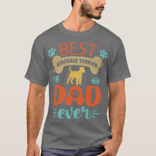 Airedale Terrier Dad T-shirt